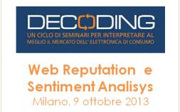 Web Reputation e Sentiment Analisys