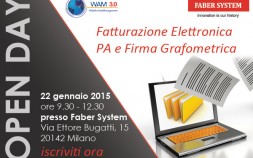 OPEN DAY SU FATTURAZIONE ELETTRONICA A STANDARD PA, FIRMA GRAFOMETRICA E FIRMA ELETTRONICA AVANZATA