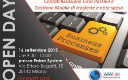 SAVE THE DATE: Contabilizzazione automatica ciclo passivo e Gestione Mobile di trasferte e note spesa