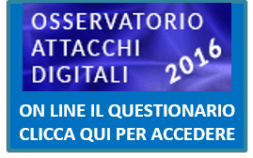 Osservatorio Attacchi Digitali in Italia 2016