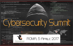 CYBERSECURITY SUMMIT 2017 – Roma 