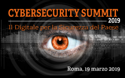 CYBERSECURITY SUMMIT ROMA 2019