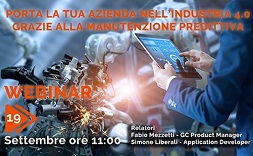 Porta la tua azienda nell'Industria 4.0 grazie alla manutenzione predittiva