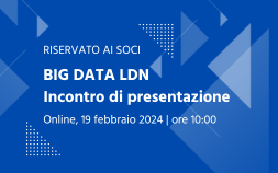 BIG DATA LDN: incontro di presentazione online